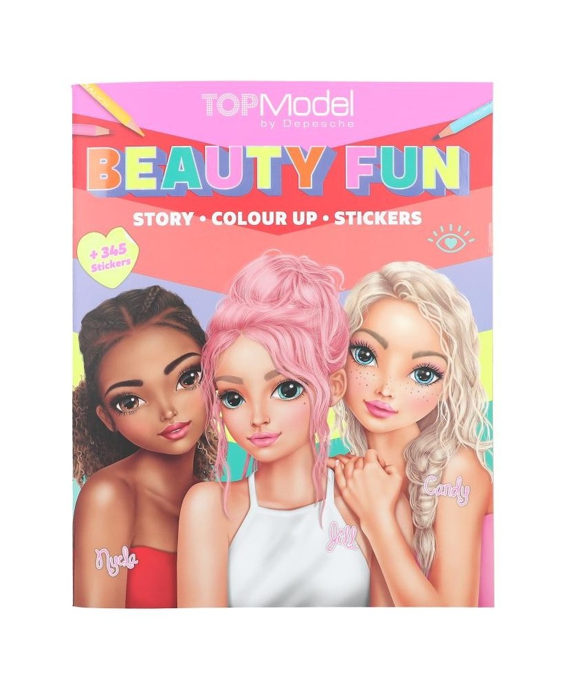 Kleurboek Beauty fun - TOPModel