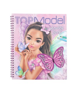 Kleurboek met pailletten Fairy love - TOPModel