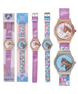 Horloge with horse theme -...