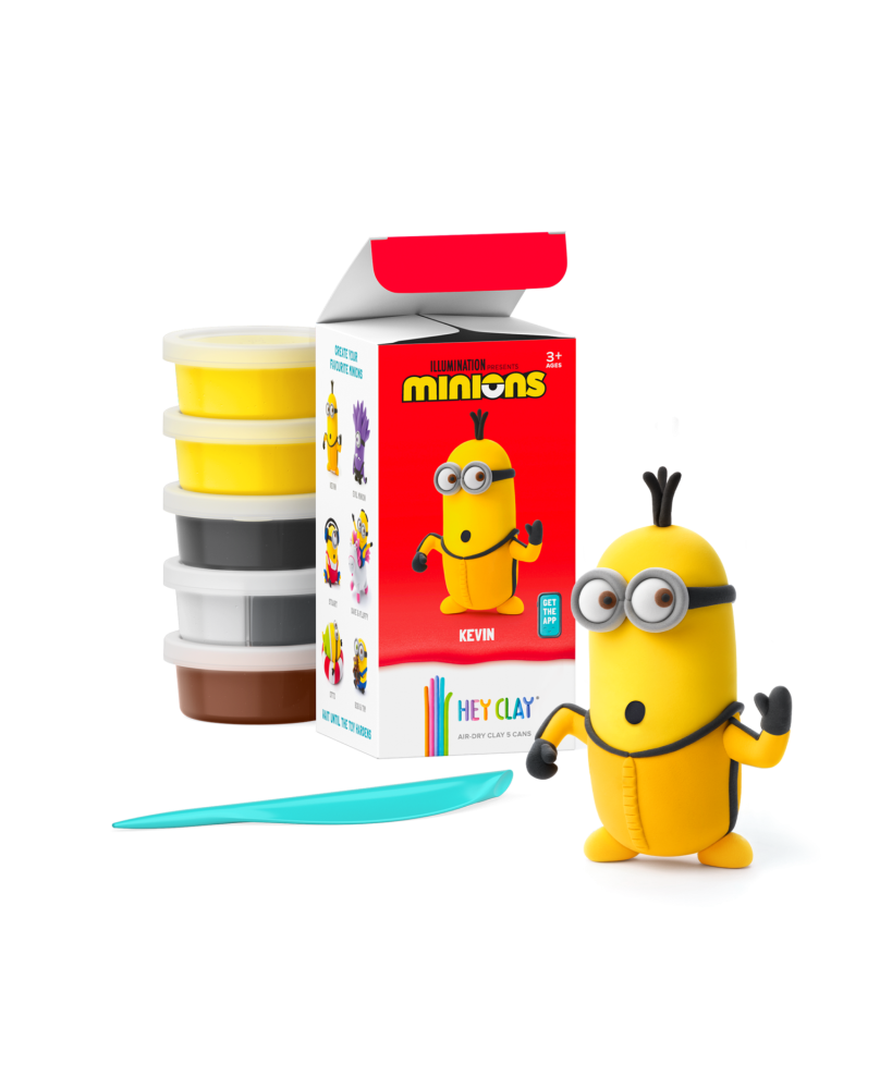 DIY klei pakket minion - Kevin - limited edition - Hey Clay