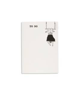 Notepad - trapeze girl - helen b
