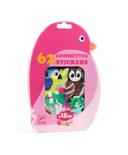 Stickers Vogels +18m - Djeco