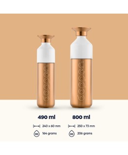 Drinkfles limited edition bronze 490ml - Dopper