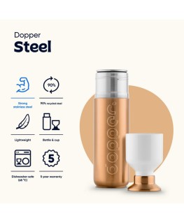 Drinkfles limited edition bronze 490ml - Dopper