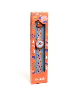 Ticlock Uurwerk  Flowers - Djeco