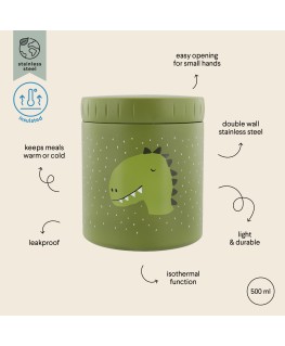 Insulated food jar 500ml - Mr. Dino - Trixie