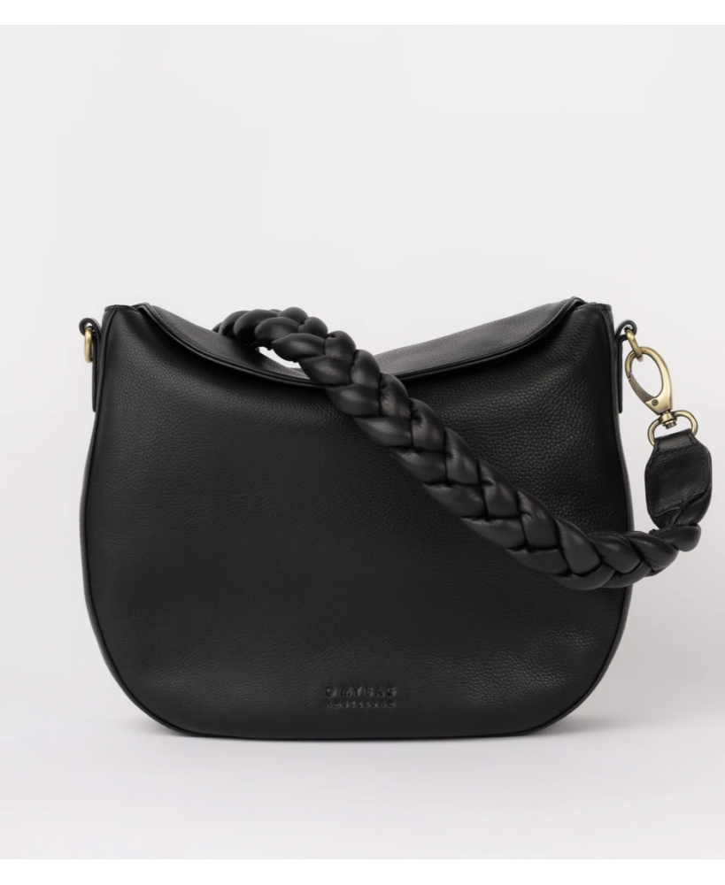 Lana Black soft grain leather - O My Bag