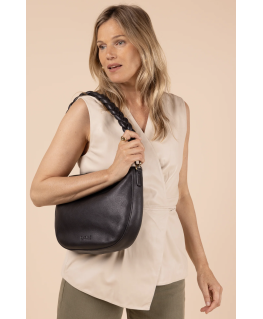 Lana Black soft grain leather - O My Bag