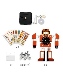 DIY maak je eigen robot klok +6 - Djeco