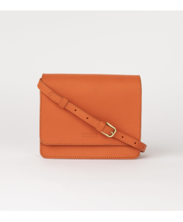 Audrey Mini - Tangerine leer - O My Bag