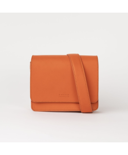 Audrey Mini - Tangerine leer - O My Bag