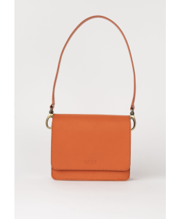 Audrey Mini - Tangerine leer - O My Bag