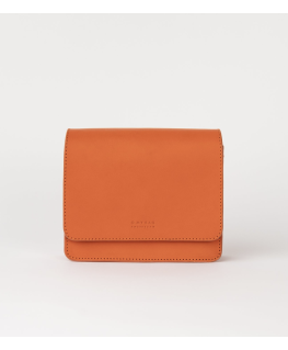 Audrey Mini - Tangerine leer - O My Bag