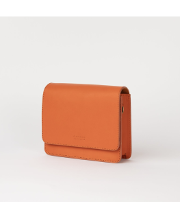 Audrey Mini - Tangerine leer - O My Bag