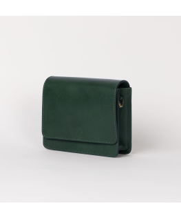 Audrey Mini - Pine Green leer - O My Bag