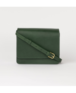 Audrey Mini - Pine Green leer - O My Bag