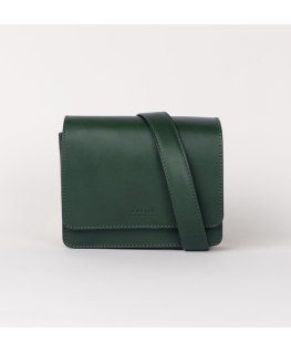 Audrey Mini - Pine Green leer - O My Bag