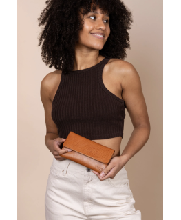 Pau's Pouch - Cognac Stromboli Leather - O My Bag