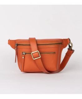 Beck's Bumbag Tangerine Classic Leather - O My Bag