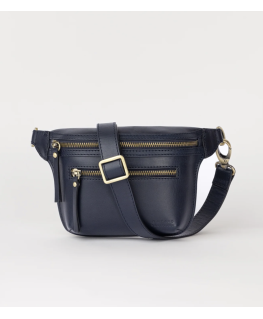 Beck's Bumbag Midnight Blue Classic Leather - O My Bag