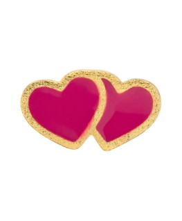 2Hearts Plum Gold - 1 pcs - Lulu Copenhagen