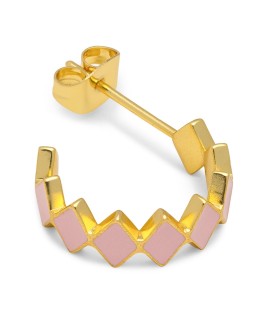 Confetti Hoops Pair gold plated - Lulu Copenhagen