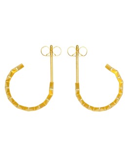 Confetti Hoops Pair gold plated - Lulu Copenhagen