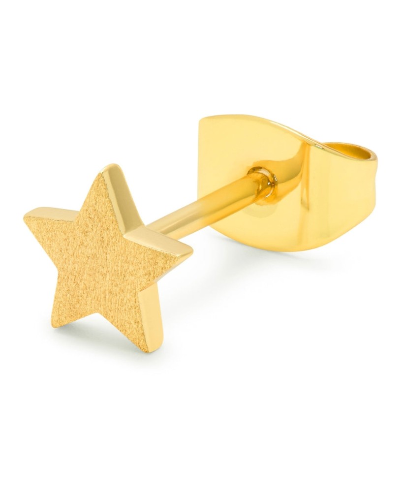 Star Earring Gold - 1pcs - Lulu Copenhagen