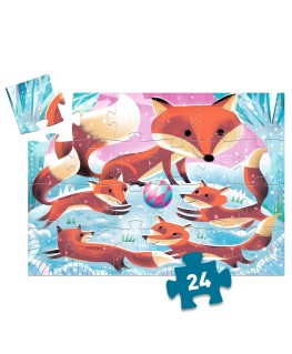 Ginger, Kleine Vos puzzel - 24pcs - Djeco