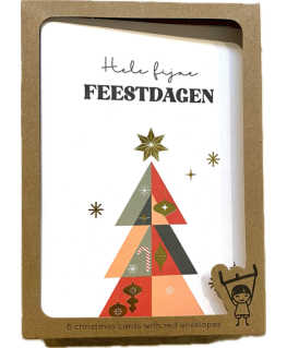 Kerstkaarten Box 8pcs - Enfant Terrible