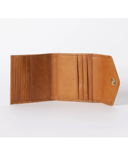 Georgies's Wallet Cognac Stromboli leather - O My Bag