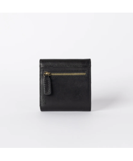 Georgies's Wallet Black Stromboli leather - O My Bag