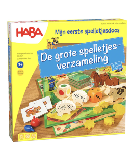 Mijn eerste spelletjesdoos - De grote spelletjesverzameling +3j - Haba