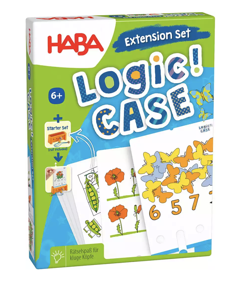 Logicase uitbreidingsset - Natuur +6j - Haba