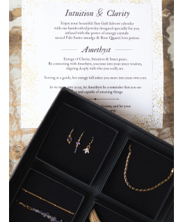 Amethyst - Intuïtion & Clarity - Christmas giftbox - Stay Gold Antwerp