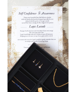 Lapis Lazuli - Self-Confidence & Awareness - Christmas giftbox - Stay Gold Antwerp