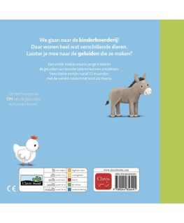 Geluidenboek De kinderboerderij - Clavis