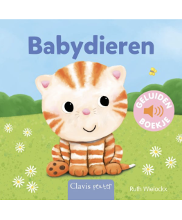 Geluidenboek Babydieren - Clavis