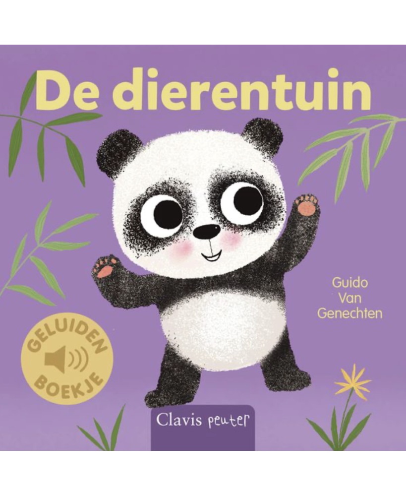 Geluidenboek De dierentuin - Clavis