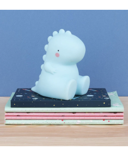 Nachtlamp T-Rex blauw - A little lovely company