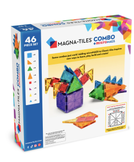 Combo + Micromags 46 stuks - Magna-Tiles