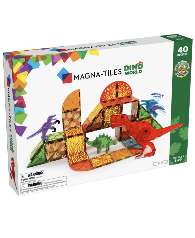 Dinoworld 40 stuks - Magna-Tiles