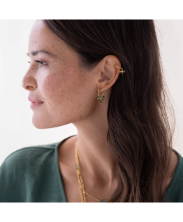 Symbool Ear cuff Libelle Verguld - A Beautiful Story