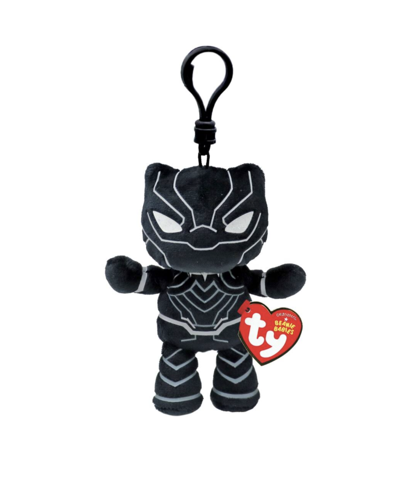 Marvel Soft Clip Black Panther - Ty