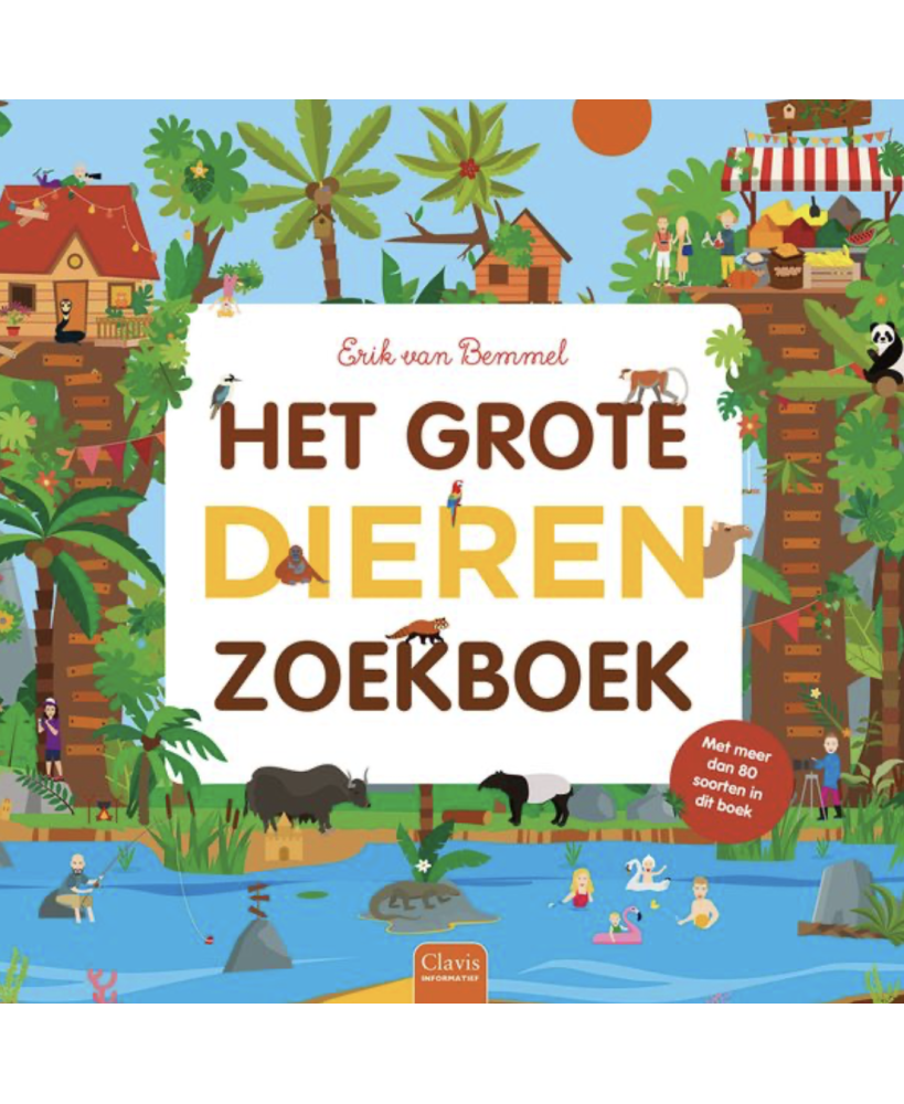 Het Grote Dieren Zoekboek - Clavis