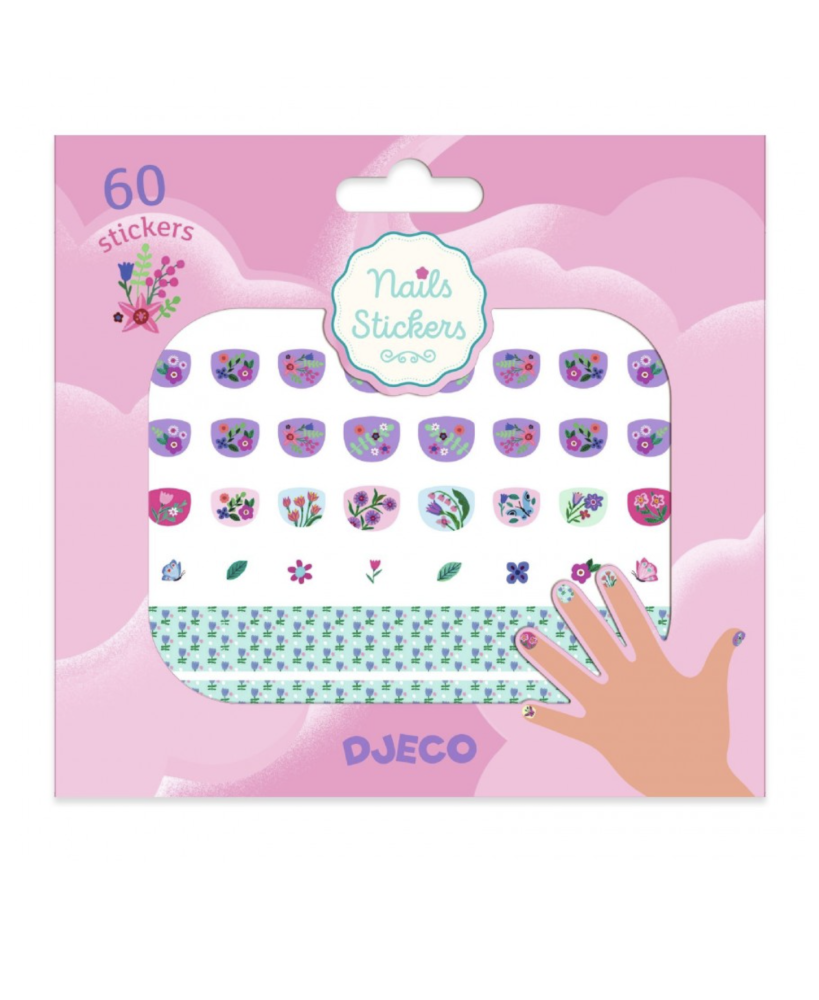 Petite fleur Nagelstickers +4j - Djeco