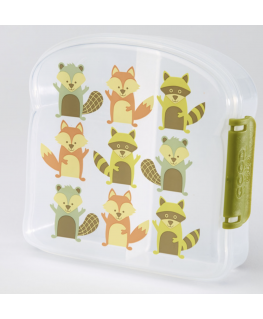 Good lunch sandwich box what did the fox eat - Sugarbooger