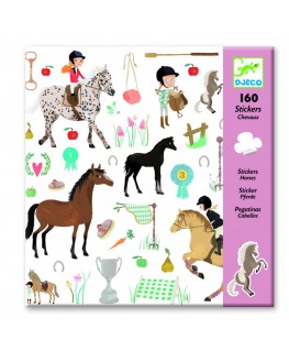 Stickers Paarden 4-8j - Djeco