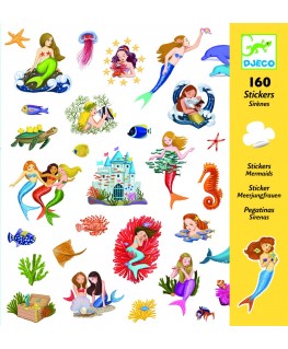 Stickers Zeemeerminnen 4-8j - Djeco